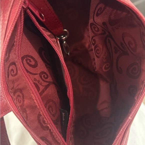 Vintage Y2K Brighton red leather handbag - Picture 11 of 16